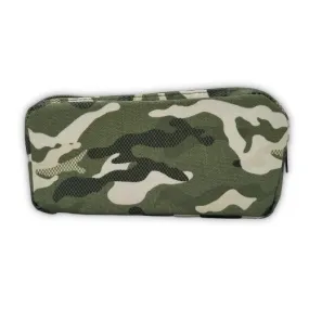 ■ Schoolbooks.ie - Double Pencil Case - Camo Green