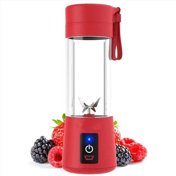 0133 Portable USB Electric Juicer - 6 Blades (Protein Shaker)