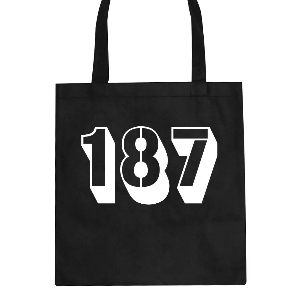 187 Homicide Police Code Tote Bag