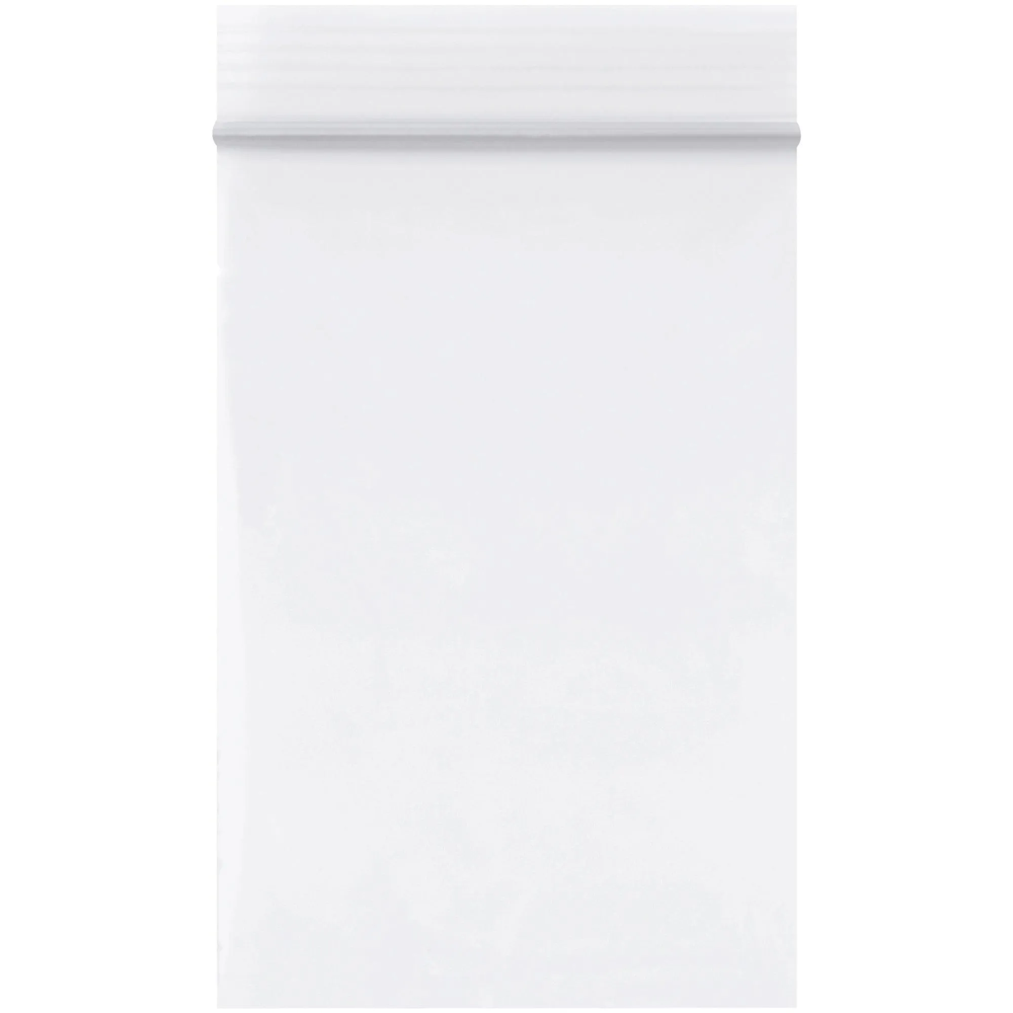 2 x 3" - 2 Mil White Reclosable Poly Bags