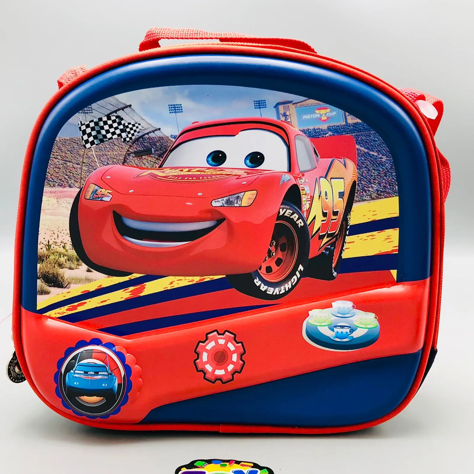 2in1 McQueen Premium Kids Lunch Bag & Pencil Case