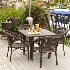 5-Piece Outdoor Wicker Dining Set - NH879532