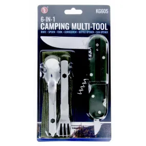 6-IN-1 Tool Kit - Camping Multi Tool