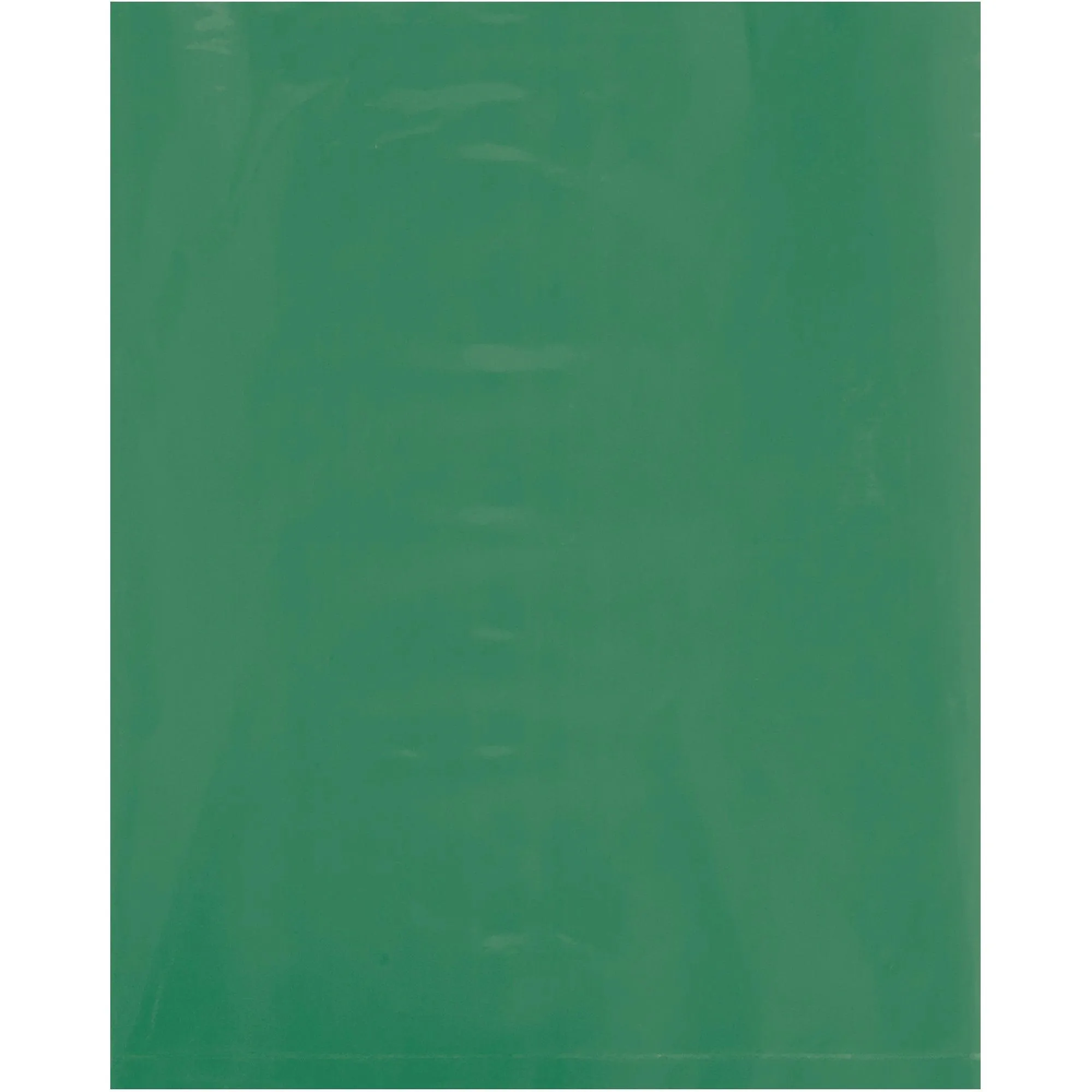 8 x 10" - 2 Mil Green Flat Poly Bags