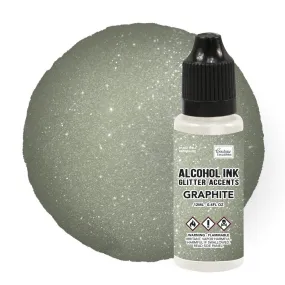 Alcohol Ink Glitter Accents - Graphite