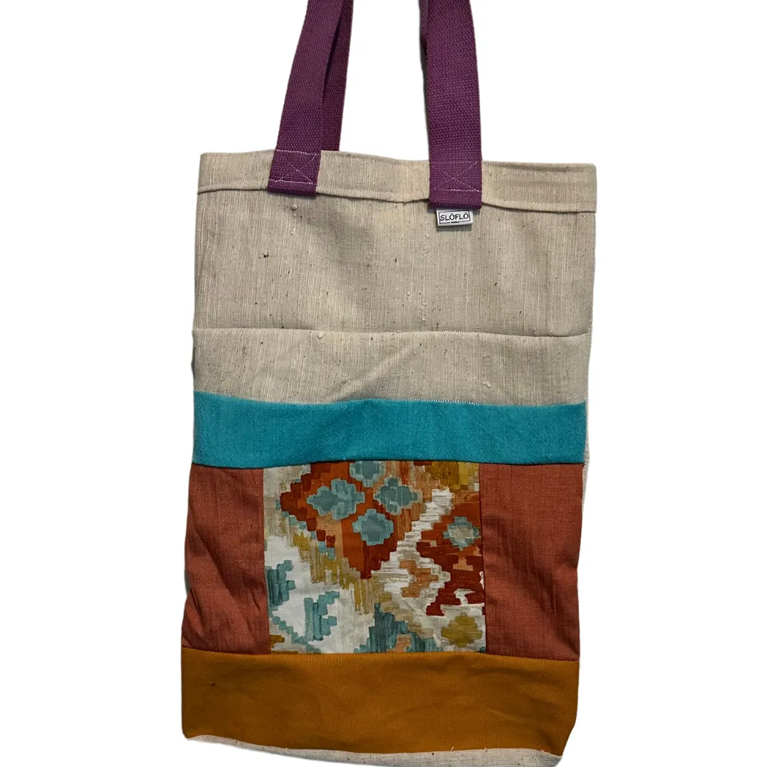 All-Purpose Patched Tote Bag