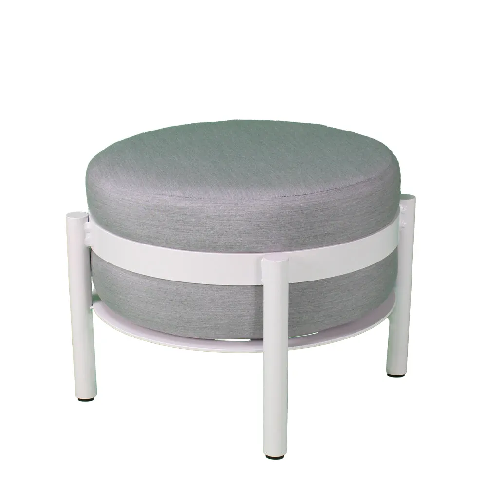 Andreas Small Ottoman 24" dia. X 16.5" high