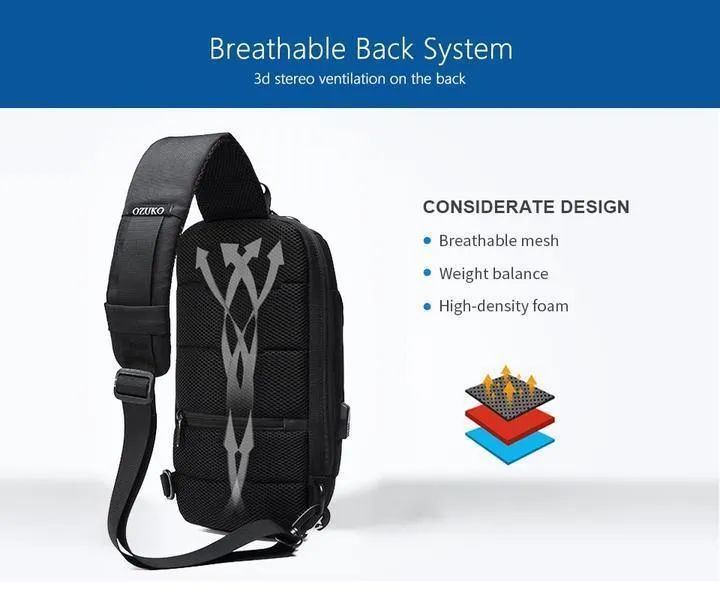 Anti Theft Backpack with 3 Digit Lock