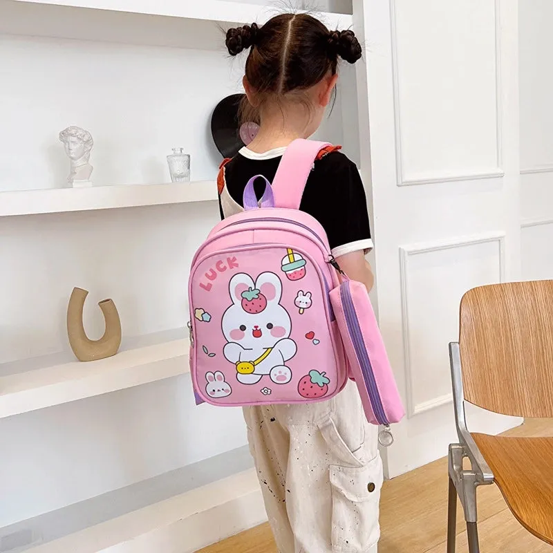 Anti-theft Cartoon Casual School Daily Kids Backpack