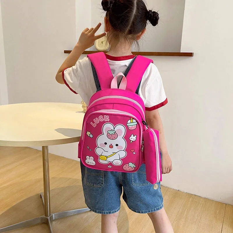 Anti-theft Cartoon Casual School Daily Kids Backpack