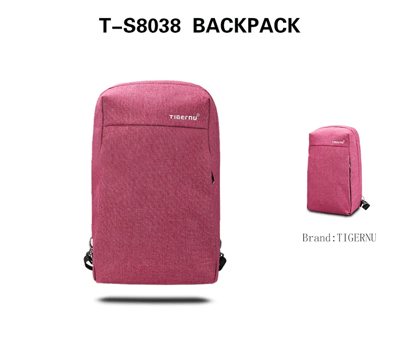 Anti Theft Fashion Multifunctional Women's Pink Backpack