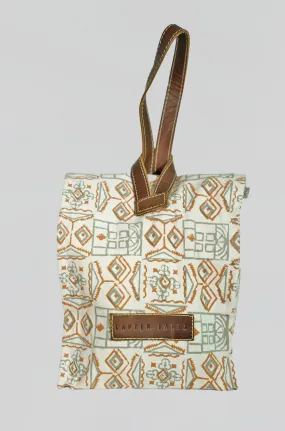 Artisanal Canvas Lunch Bag in Royal