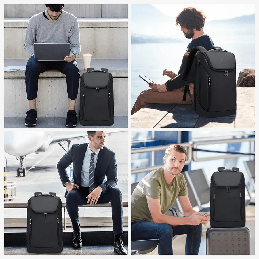 BANGE Ultimate Travel Laptop Backpack - Black