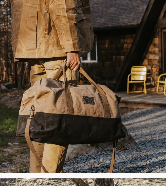 Barebones Neelum Duffel Bag Khaki