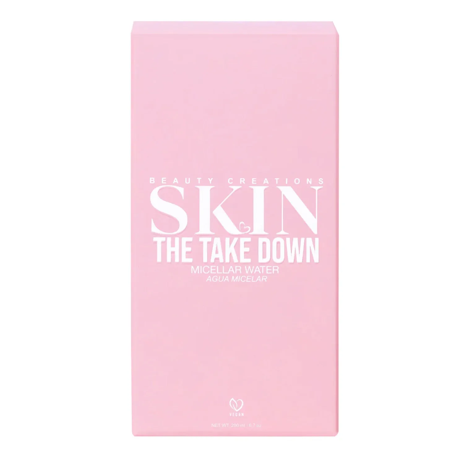 Beauty Creations Skin The Take Down Micellar Water 6.7oz/ 200ml