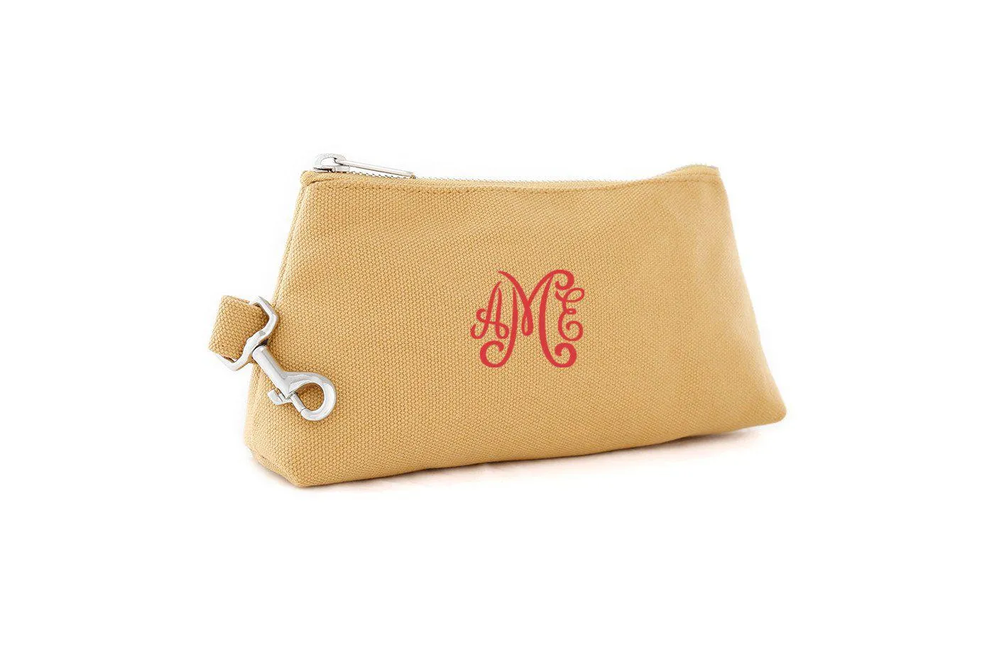 Beige Canvas Luxe Bag with monogram