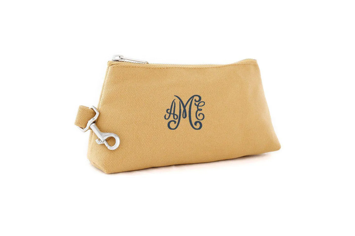 Beige Canvas Luxe Bag with monogram