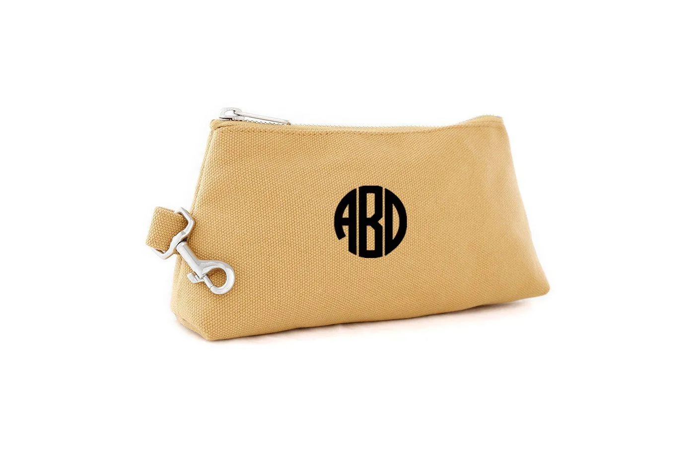 Beige Canvas Luxe Bag with monogram