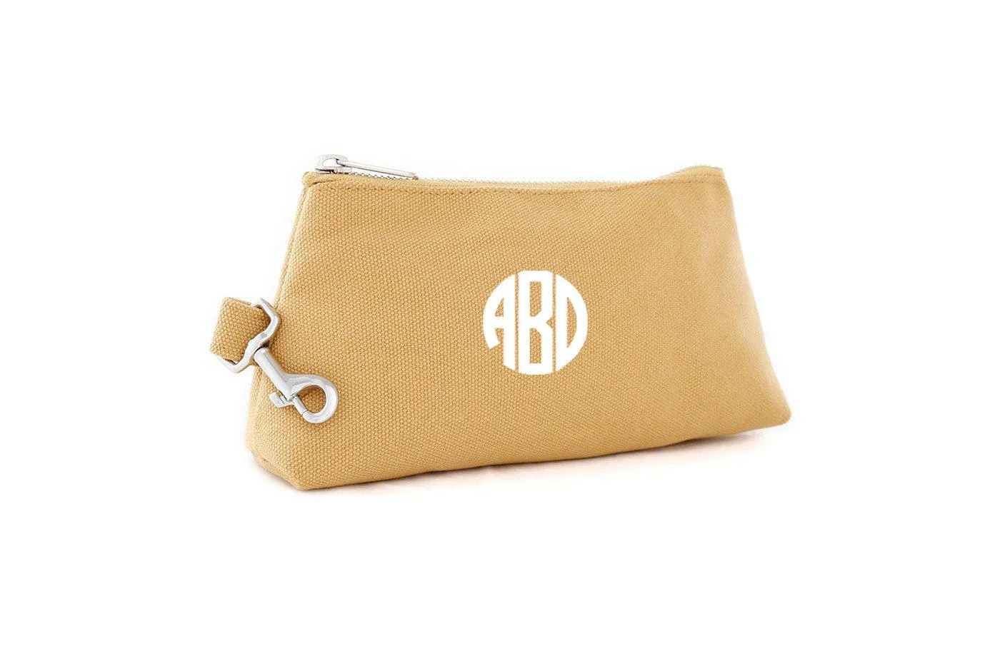 Beige Canvas Luxe Bag with monogram