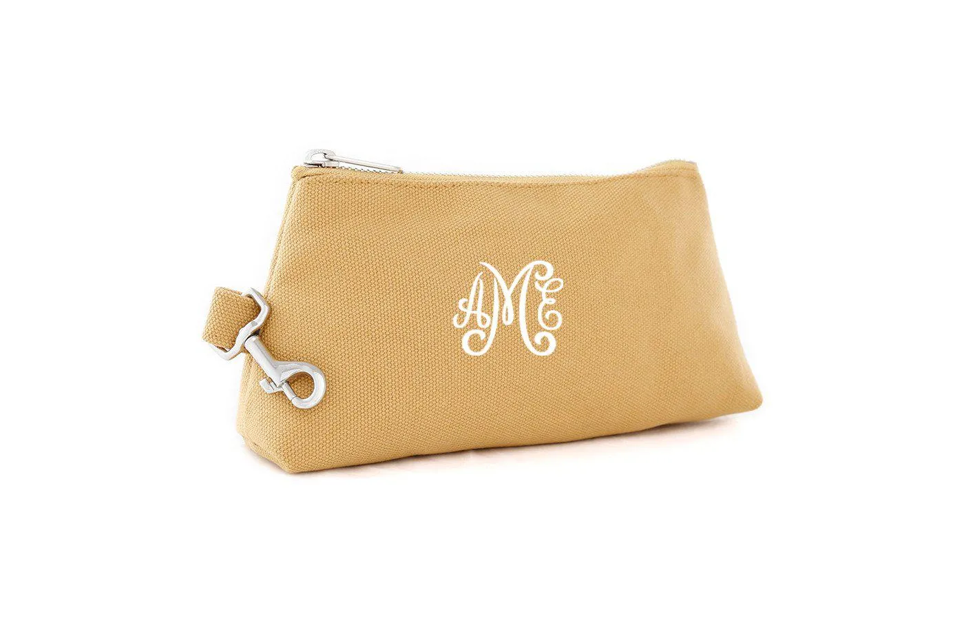 Beige Canvas Luxe Bag with monogram