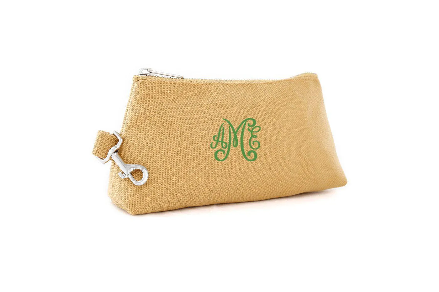 Beige Canvas Luxe Bag with monogram