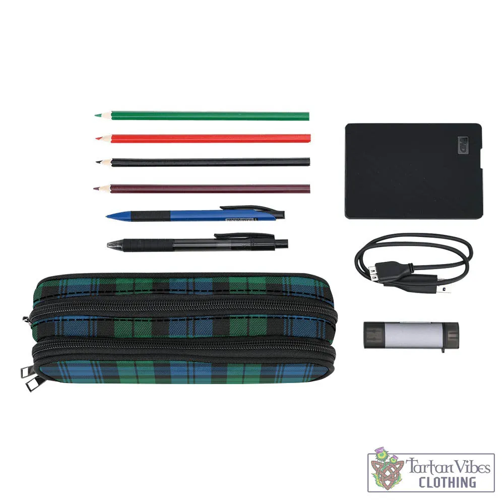 Black Watch Ancient Tartan Pen and Pencil Case