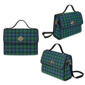 Black Watch Ancient Tartan Waterproof Canvas Bag