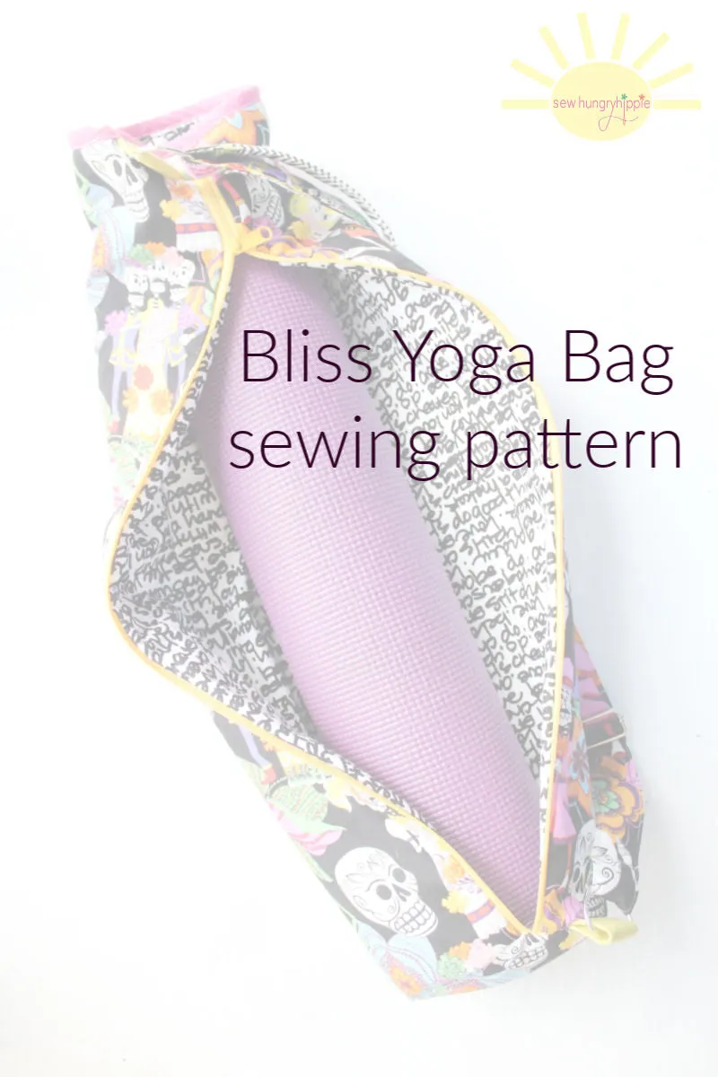 Bliss Yoga Bag printed pattern