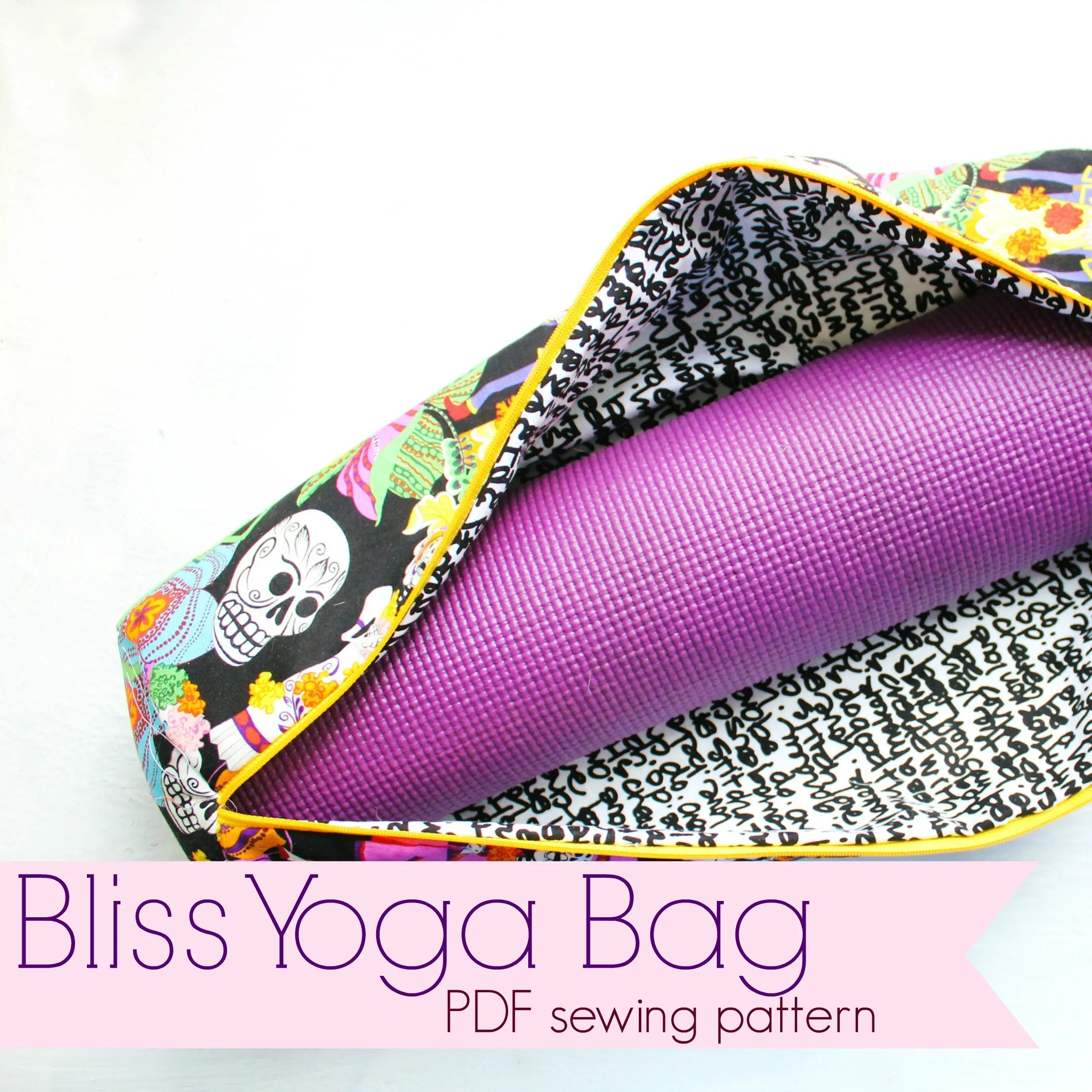 Bliss Yoga Bag printed pattern