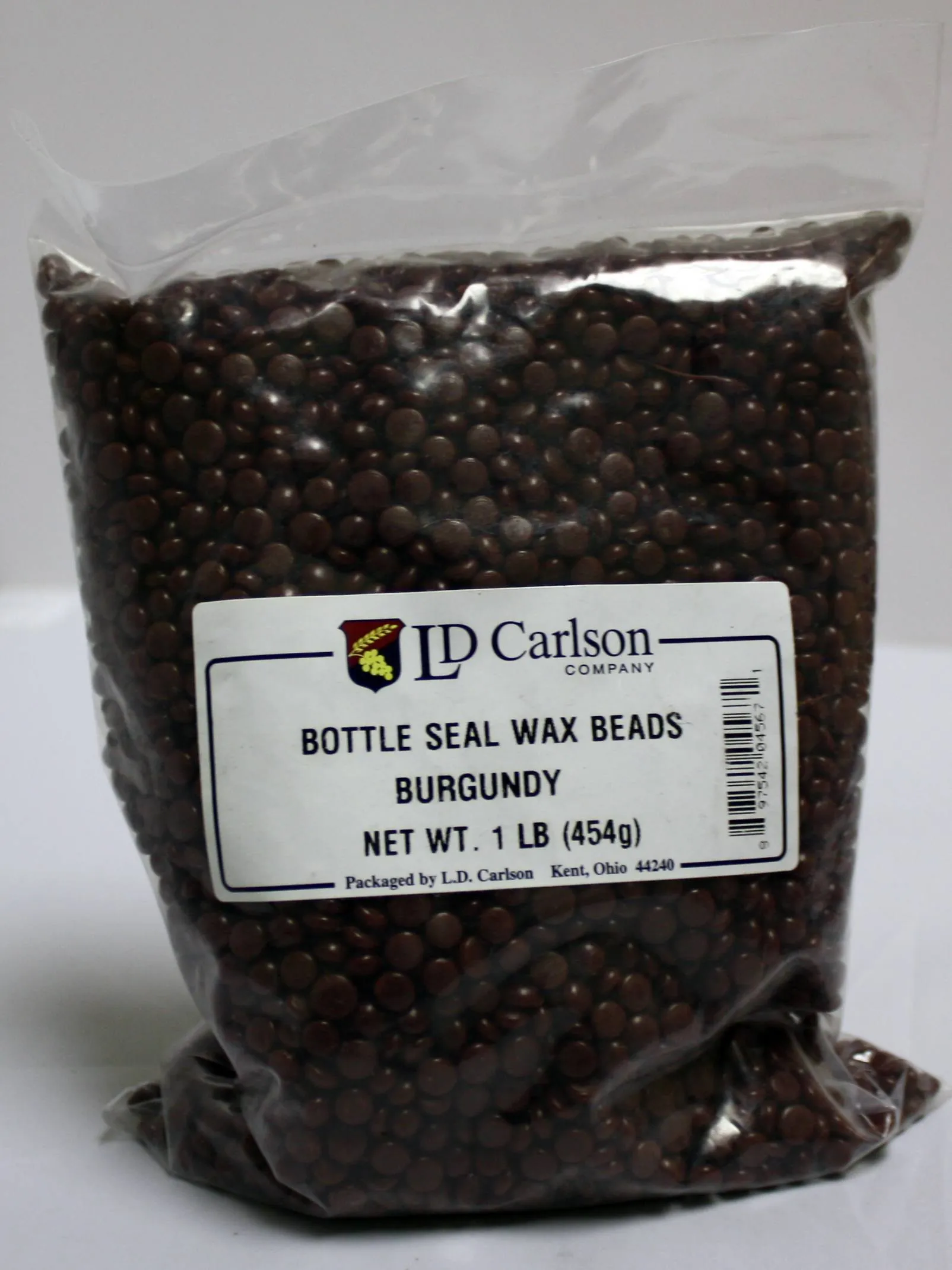 Bottle Wax, Burgundy 1 lb