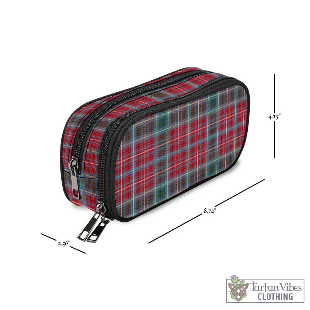 British Columbia Province Canada Tartan Pen and Pencil Case