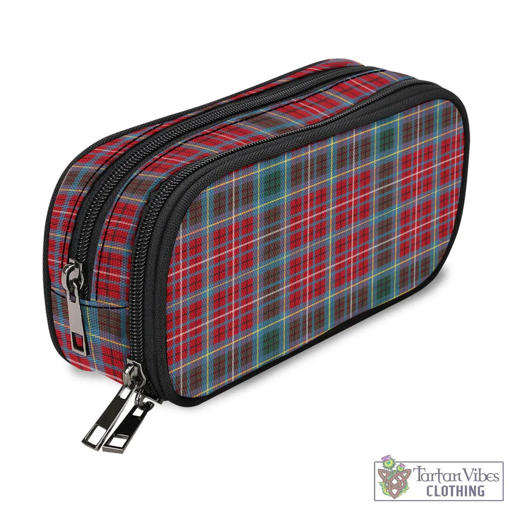 British Columbia Province Canada Tartan Pen and Pencil Case