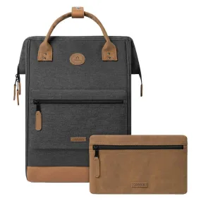 Cabaia Adventurer Melange Large Backpack - Londres Brown