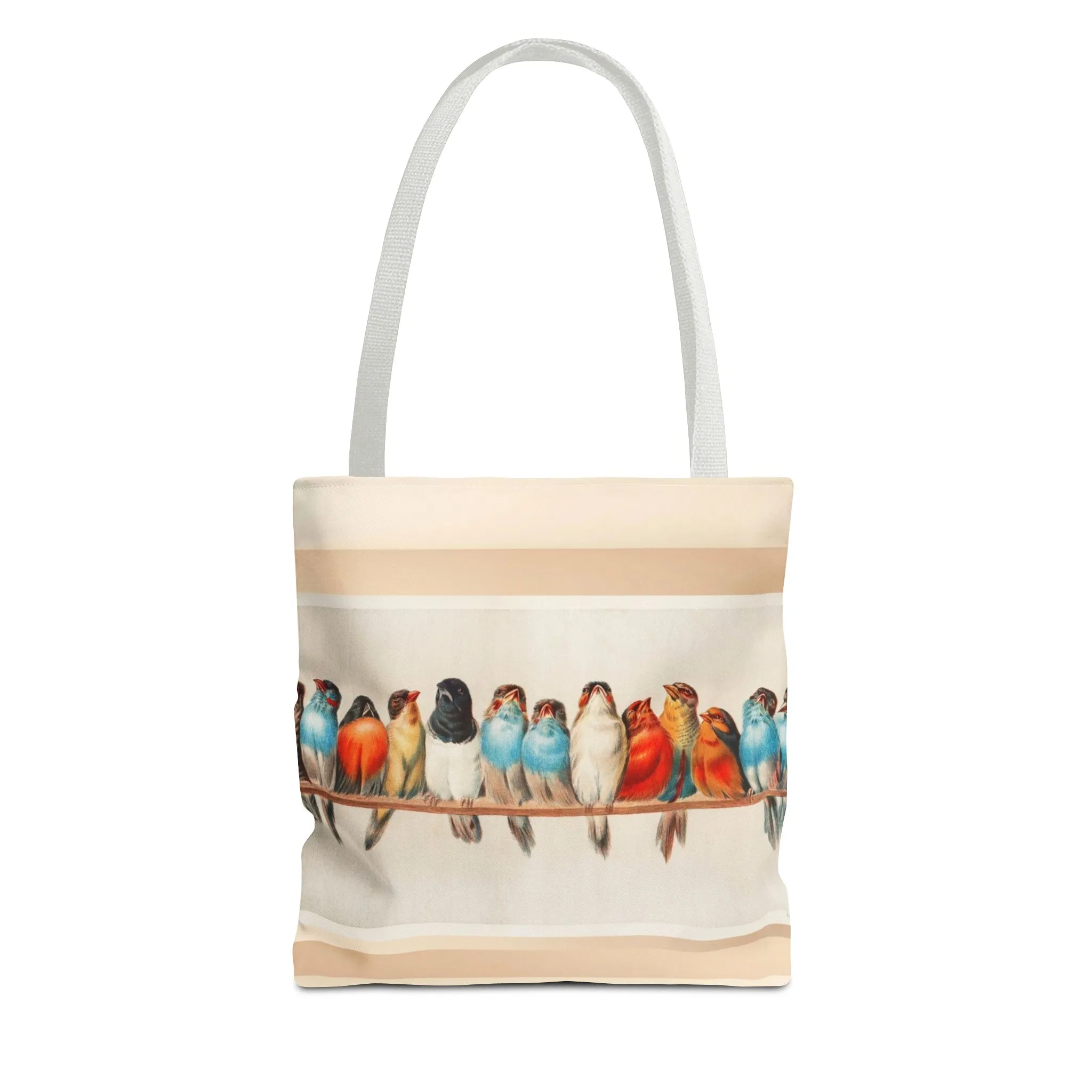 Canvas Tote Bag - A Perch of Birds