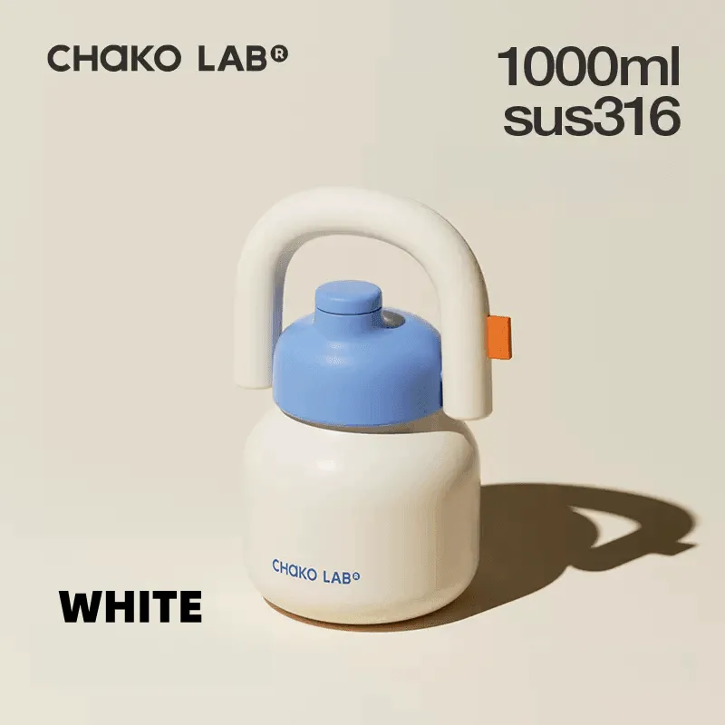 CHAKOLAB 1000ML LinLin Thermal and Cold Insulation Bottle - Portable Straw Bottle