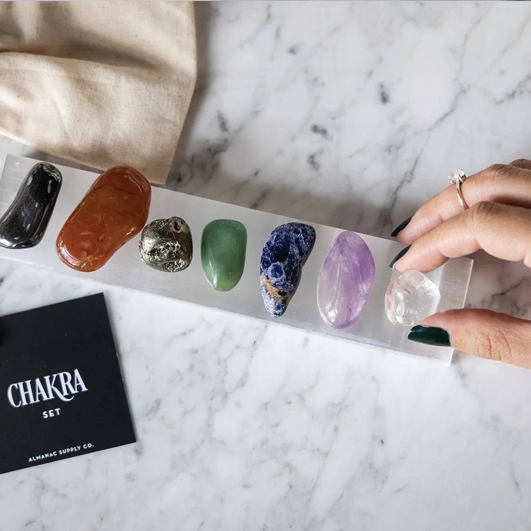 Chakra Crystals Set