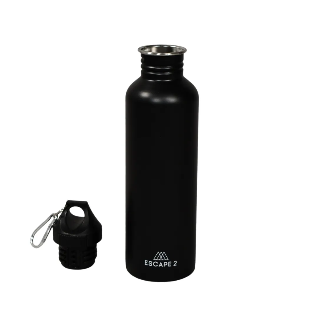 Classic WBottle 1L Black SS