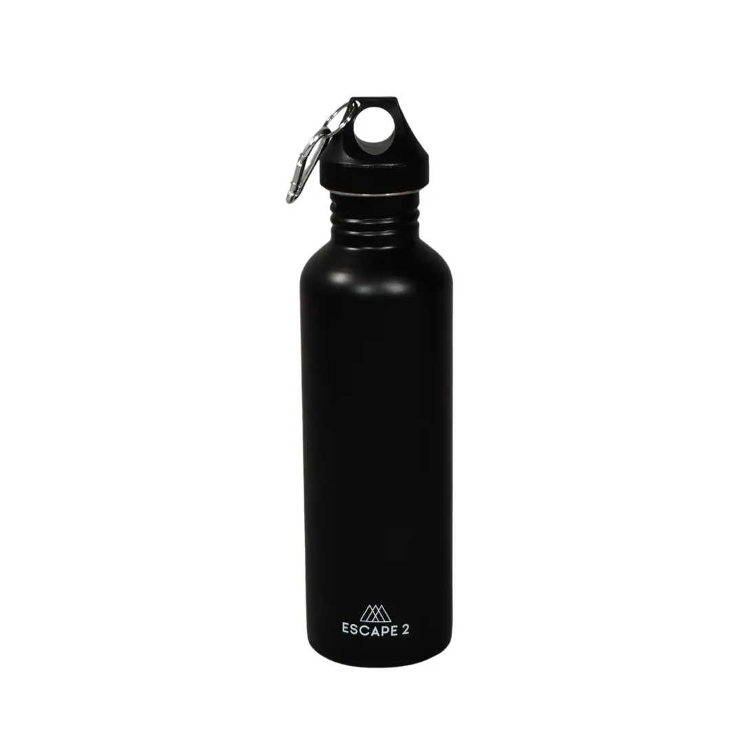 Classic WBottle 1L Black SS