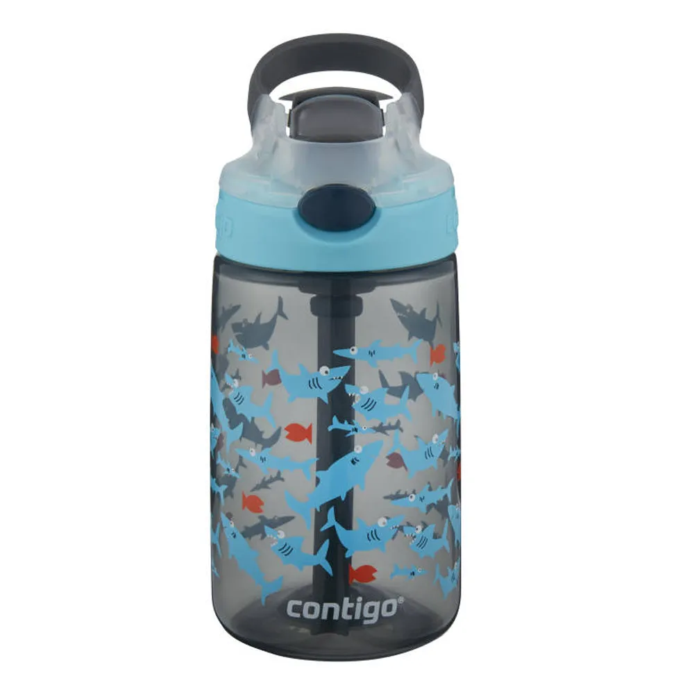 Contigo Kids Gizmo Flip 'Autospout' Straw Bottle 420ml - Shark