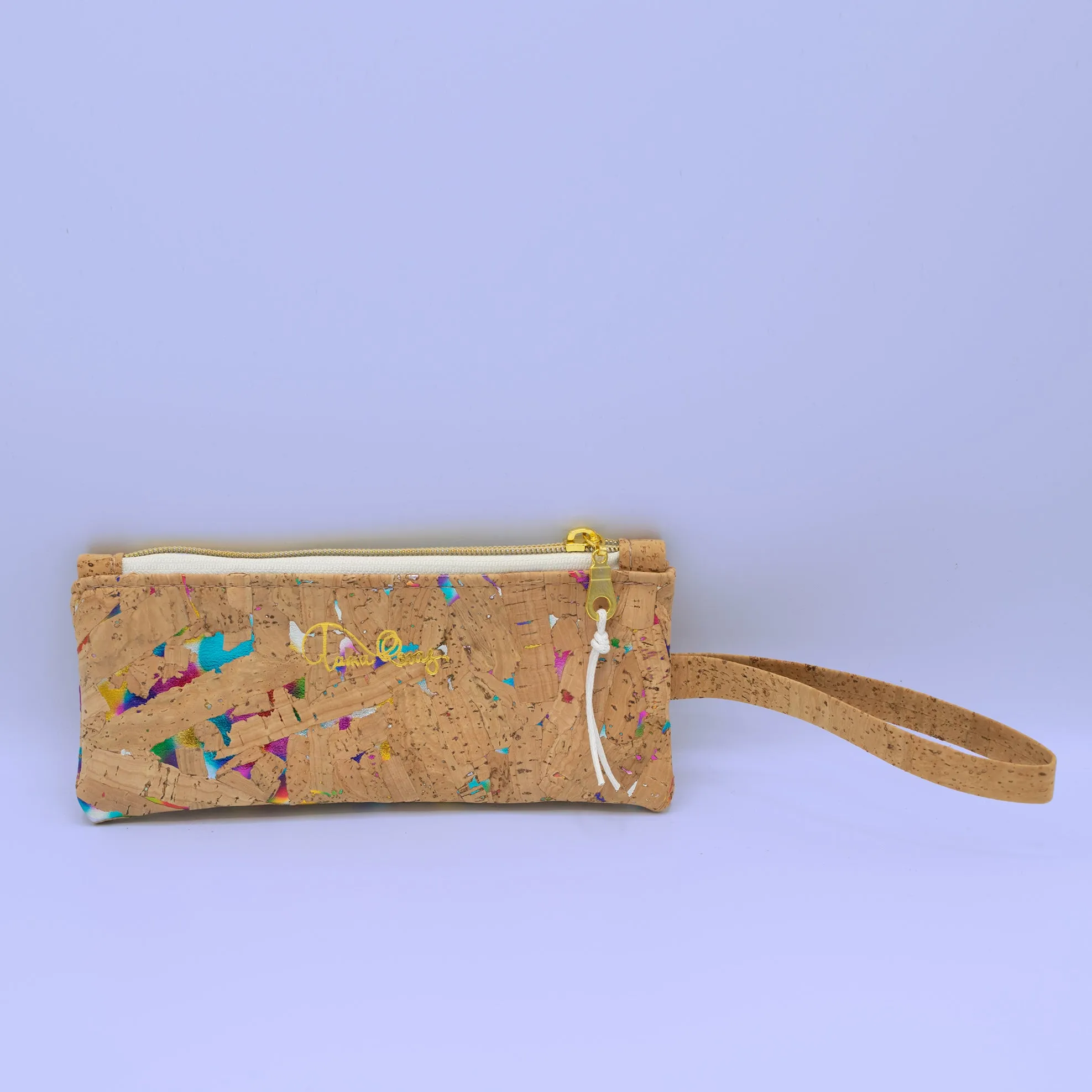 Cork Leather Pencil Case