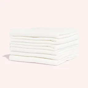 Cotton and Bamboo Nappy Squares - 6 Pack