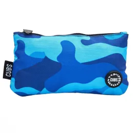 CUBS CAMO BLUE BIG AND BASIC PENCIL CASE