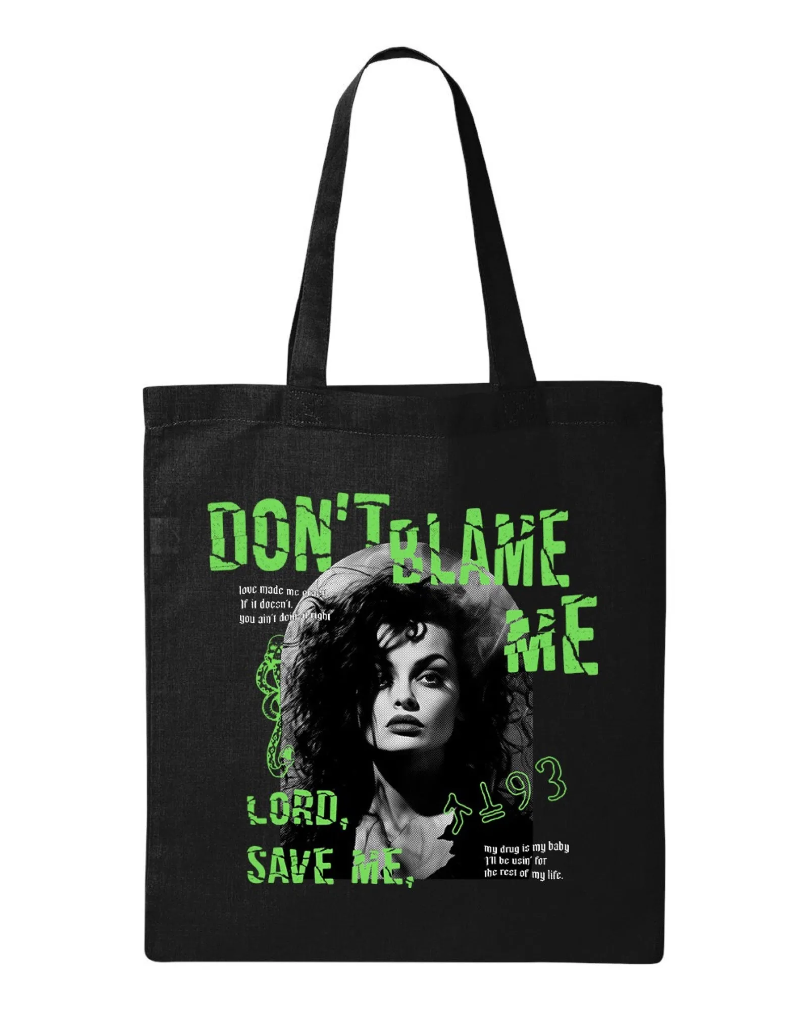 Don't Blame Me HPxTS - Tote / Black