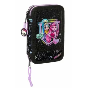 Double Pencil Case Monster High 12,5 x 19,5 x 4 cm