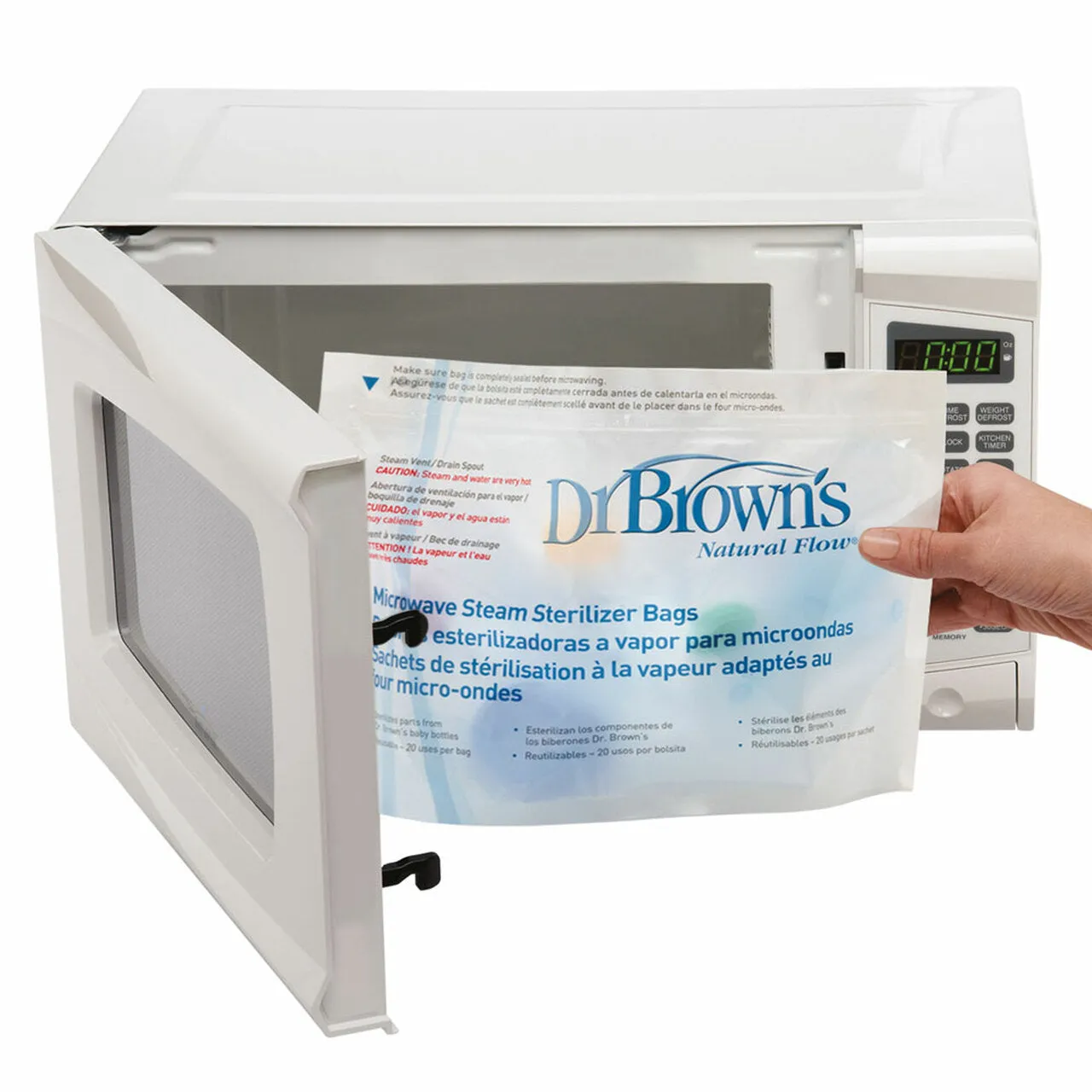 Dr. Browns - options microwave sterliser bags