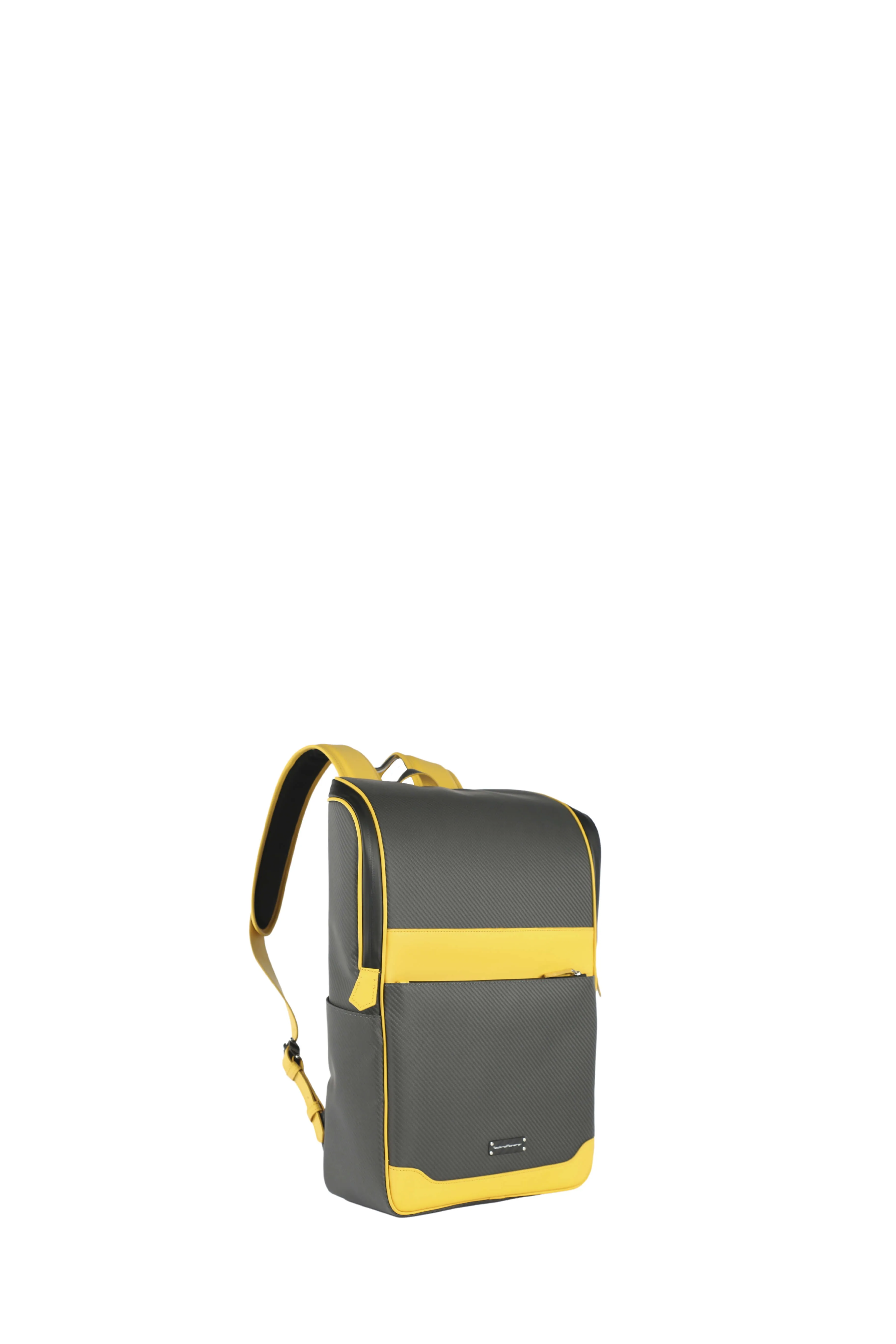 Dropper Soft Carbon Fiber Backpack, Yellow