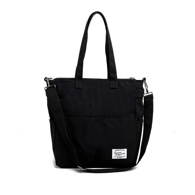 Functional Canvas Tote Bag | Handbag | Crossbody Bag | Shoulder Bag