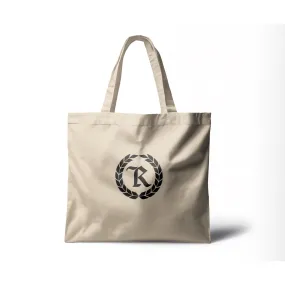 GANG Monogram Canvas Tote Bag [NATURAL]