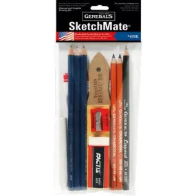 General's SketchMate Charcoal & Graphite Drawing Kit