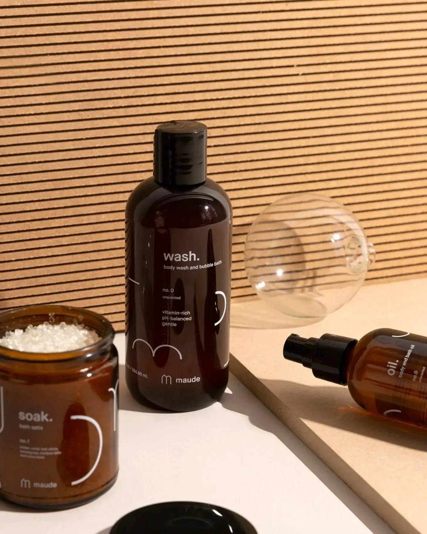 Gift Set | Dopp Kit, Body Wash, Body Oil, Bath Salts